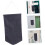 Wandbehang, Denim-Abzeichen-Display-Organizer, dekorative leere Flagge 6