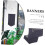 Wandbehang, Denim-Abzeichen-Display-Organizer, dekorative leere Flagge 7