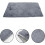 Plush Floor Cushion Square Floor Mat 4.5cm Thick Polyester Anti-Skid Decorative Function Rug 8