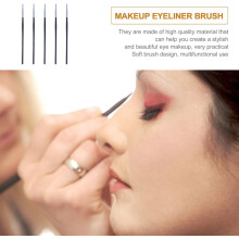 Σετ 5 πινέλων eyeliner και κραγιόν, λεπτοί εφαρμοστές συνθετικού μακιγιάζ