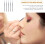 Σετ 5 πινέλων eyeliner και κραγιόν, λεπτοί εφαρμοστές συνθετικού μακιγιάζ 1