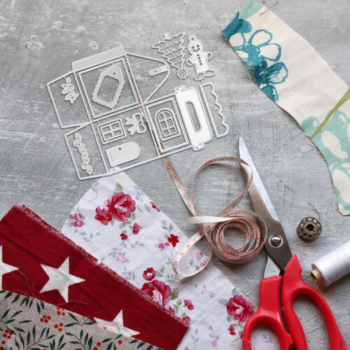 DIY-Hausmesser-Form, Metallstanzform für Scrapbooking, Bastelvorlage 1