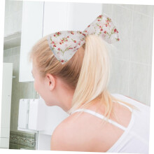 elastici per capelli a spirale per donna, strumenti per lo styling, stampati, comodi per l'uso quotidiano, fasce per capelli da donna