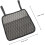 Armchair Nylon Hanging Chair Multi-function Pouch Camping Armrest Bag with Fabric 2