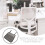 Armchair Nylon Hanging Chair Multi-function Pouch Camping Armrest Bag with Fabric 3