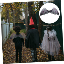 Lepakkosiivet Halloween Cosplay -juhlien siipirekvisiitta aikuisille Musta lepakko pukuesitykseen tytöille ja aikuisille