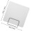 Student Desk Privacy Divider Board 30X30Cm White Desk Partition Panel for Classroom and Office 2