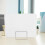 Desk Divider Student Privacy Shield 40x30cm White Metal Moveable Partition Panel 5