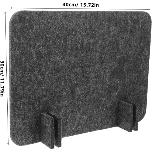 Dělicí panel na stůl, roztomilý kancelářský materiál pro studentský stůl, soukromí, černošedý dělicí panel 1