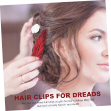 6pcs Frosted Hair Clips Leaf Hair Clips for Girls Women Decoration Lovely for Boys and Girls Sturdy Barrette for Daily Use Random Color