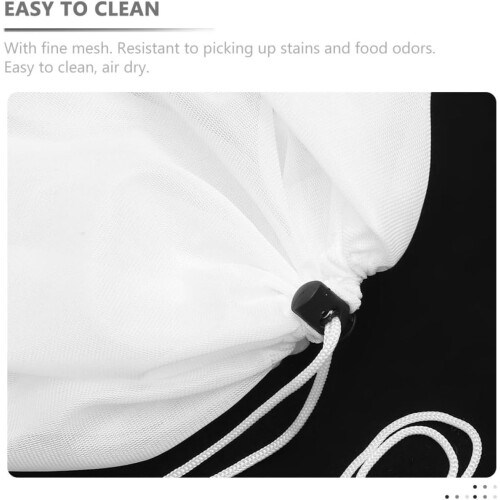 2pcs Reusable Drawstring Mesh Brew Bags for Winemaking and Juicing Fruit 2