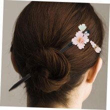 6er-Set chinesische Haarnadeln und Haarstäbe für Damen im Vintage-Stil mit Blumenmuster, Quasten und Haargabel – formelle Accessoires