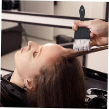 Juego de 5 brochas para teñir el cabello con cerdas suaves y peine aplicador de tinte.