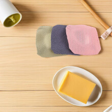 6 stuks exfoliërende washandjes als vervanging voor de rugscrubberborstel, inclusief wasbare lichaamsreinigingshandschoenen