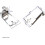 5-string Banjo Tailpiece Metal Replacement Silver Easy to Use Sturdy Banjo Accessory 2