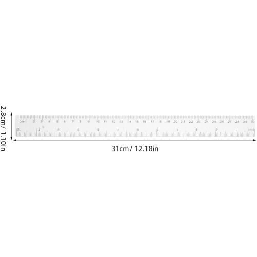 8pcs Geometry Ruler Set 15cm 30cm Incluindo Protractor, Triângulo e Ferramentas de Borda Reta 1