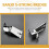 5-string Banjo Tailpiece Metal Replacement Silver Easy to Use Sturdy Banjo Accessory 6