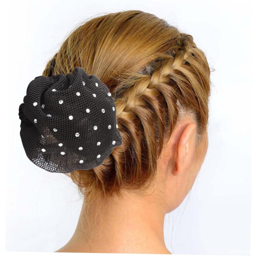 6 pezzi Rete per capelli per chignon Accessori per capelli da donna Rete elastica per chignon e