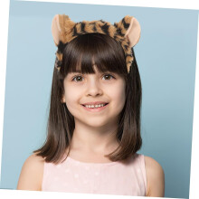 Animal Ear Hair Accessories Furry Tail Prop for Role Play Performance Includes Furry Animal Ears and Tail