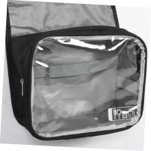 Foldable Travel Toiletry Bag Large Capacity Cosmetic Bag Hook Portable Make up Pouch for Women Overnight Trip