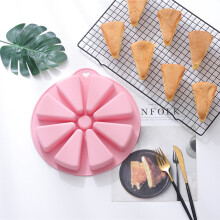 Moule à demi-muffins en silicone – Rose/Bleu
