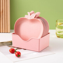 Kayannuo 10-delige plastic bestekset met dienblad