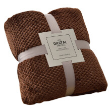 Pedty Kids Twin Throw Blanket Brown 100x70 cm