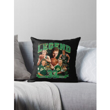 Funda de almohada retro de baloncesto AIVO Larry Bird