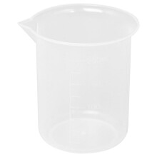 Průhledná plastová odměrná kádinka 200 ml 2 ks