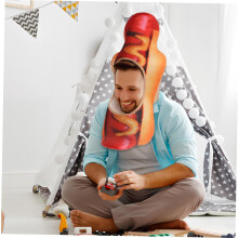 Hot Dog Hat for Adults Novelty Food Costume Accessory Fun Party Prop