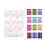 White Christmas Balls 40mm 24pcs Tree Ornaments 1