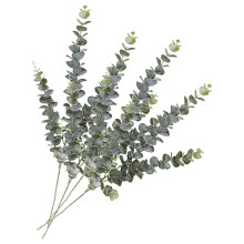 Ensemble de 4 tiges d'eucalyptus artificielles pour la décoration de vases
