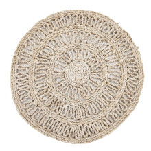 Natural Corn Husk Placemat 38cm