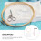 Embroidery Material Package DIY Embroidery Crafts Sewing Materials for Beginners Craft Kit 4
