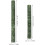 2pcs Jade Rolling Pin Kitchen Rolling Stick Non-Stick Surface Natural Stone Sturdy Dough Roller 2