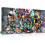 Banksy Canvas Muurkunst 14x14 inch 1