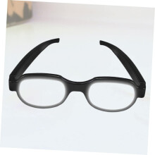 Gafas luminosas LED recargables por USB, gafas con luz de dibujos animados, gafas luminosas creativas