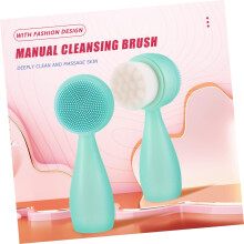 Silikonový kartáč na čištění obličeje, exfoliační pro jemné mytí, domácí péče o pleť, nástroje