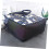 Foldable Large Capacity Bath Shower Bag Hanging Toiletry Basket Handle Bath Organizer 7