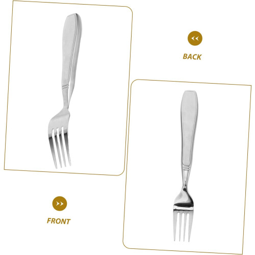 Shake Tableware Heavy Duty Stainless Steel Shaking Fork Designed for Elderly and Disabled People 2