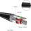 Cable de guitarra macho a macho de 3,5 mm TRS a cable de audio mono de 6,5 mm 8