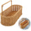 Yellow 1 Hanging Basket Wall Mounted Organizer Plastic Storage Basket 1