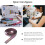 8 τεμάχια δημιουργικά μπρελόκ κλόουν αστεία διακοσμητικά μενταγιόν για τσάντες 8
