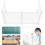 Sneeze Guard Desk Divider Panel 60x30x30cm Plastic Desktop Partition Removable Protective Screen 3