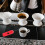 Automatic Coffee Frother Tool Handheld Coffee Drinking Foam Maker Red Abs 4