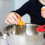 Automatic Coffee Frother Tool Handheld Coffee Drinking Foam Maker Red Abs 5