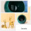 Ceramic Decorative Key Storage Box Green Tabletop Ornament with Smooth Workmanship 3