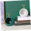 Ceramic Decorative Key Storage Box Green Tabletop Ornament with Smooth Workmanship 5