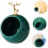 Ceramic Decorative Key Storage Box Green Tabletop Ornament with Smooth Workmanship 6