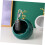 Ceramic Decorative Key Storage Box Green Tabletop Ornament with Smooth Workmanship 7